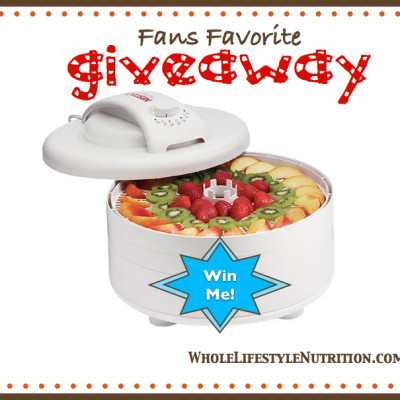 Fans Favorite Giveaway: Nesco Food Dehydrator
