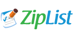 ZipList Logo on Whole Lifestyle Nutrtion