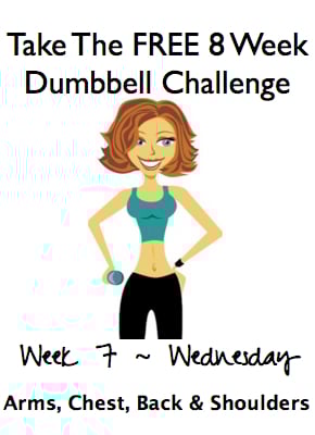 FREE 8 Week Dumbbell Challenge | WholeLifestyleNutrition.com
