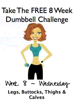 FREE 8 Week Dumbbell Challenge | WholeLifestyleNutrition.com