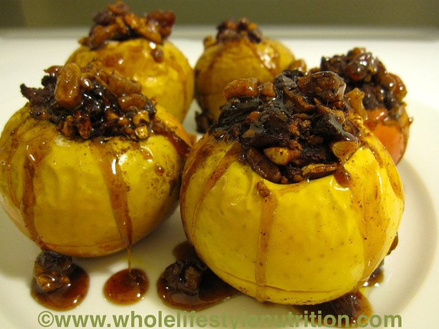 Organic Baked Apples With Maple Rum Sauce Recipe Whole Lifestyle Nutrition