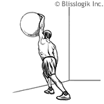 Chest Stretch with ball