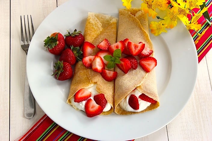 The Best Organic Crepes Recipe - Whole Lifestyle Nutrition, Organic  Recipes