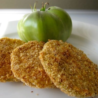 Organic Oven Fried Green Tomatoes Recipe