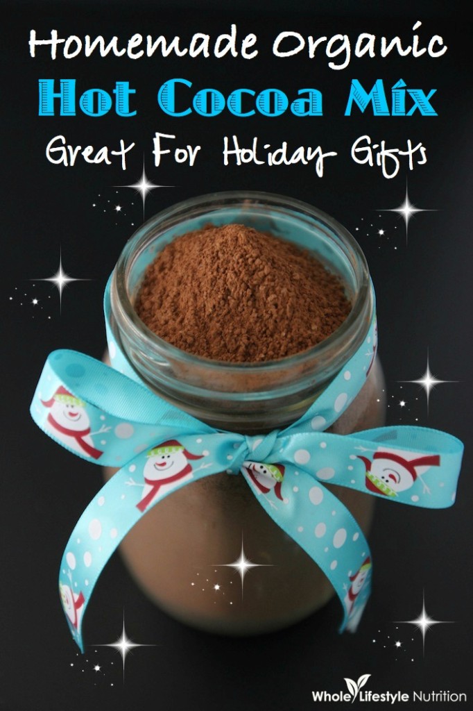 Homemade Organic Hot Cocoa Mix Recipe {A Perfect Gift For The Holidays